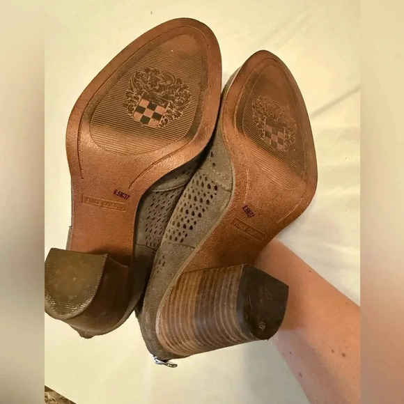 Vince Camuto Zip Up Ankle Boots Booties Shoes Size 6.5 - Picture 7 of 8